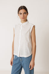 COMBINATION EMBROIDERED TEE