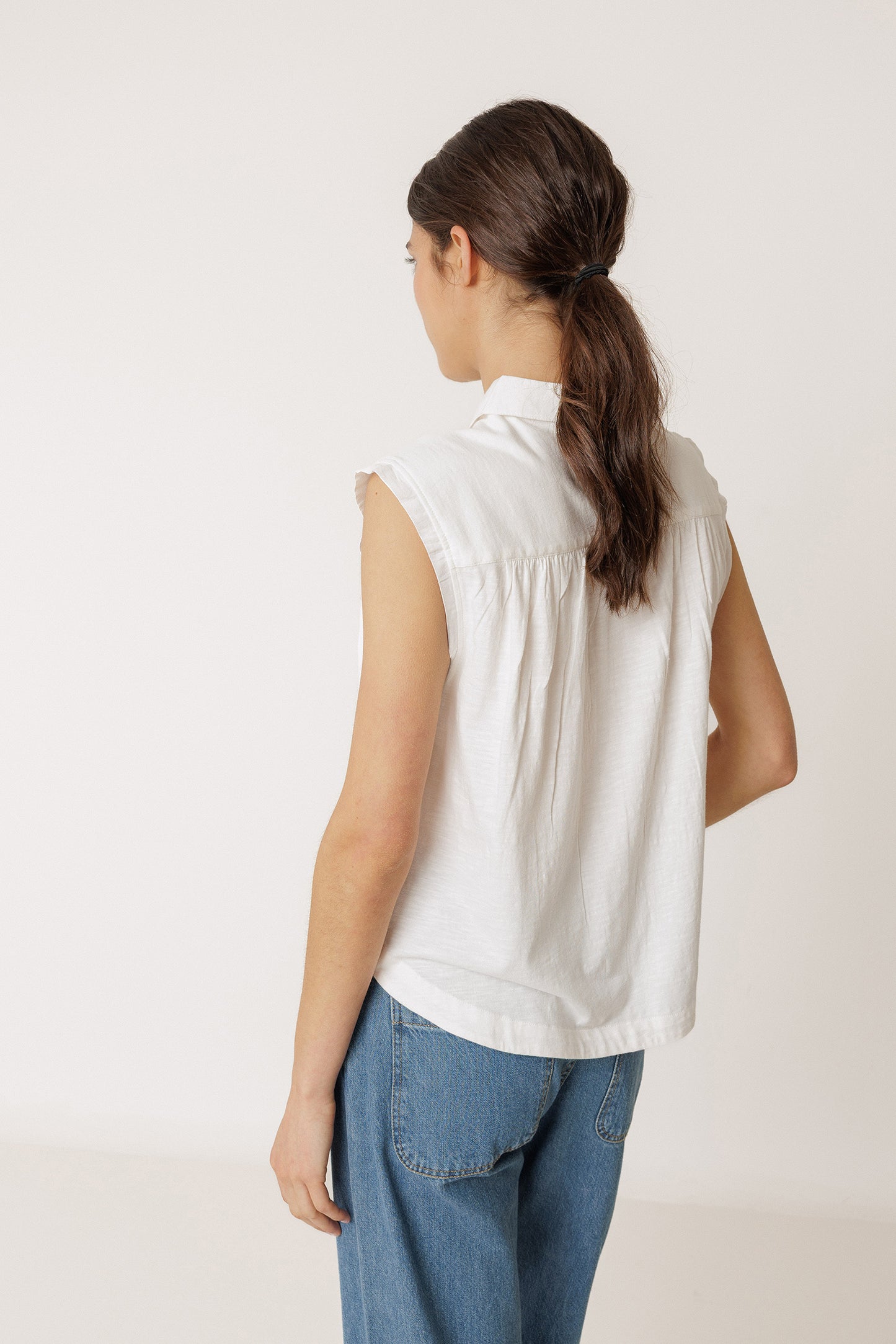 COMBINATION EMBROIDERED TEE