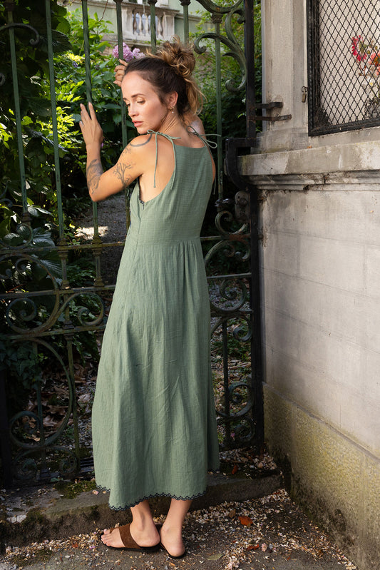 CROSS STITCH STRAP DRESS 4