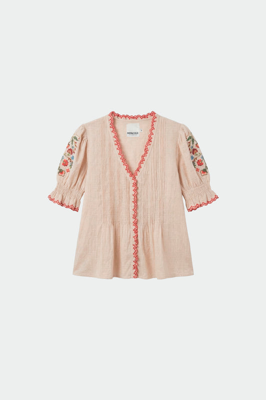 CROSS STICH EMBROIDERED SHIRT 5