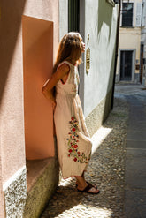 CROSS STICH EMBROIDERED DRESS