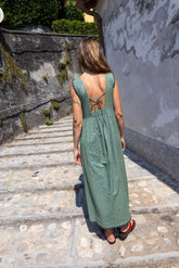 CROSS STICH EMBROIDERED DRESS