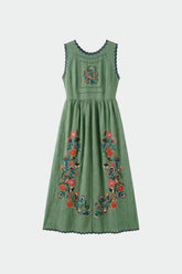 CROSS STICH EMBROIDERED DRESS