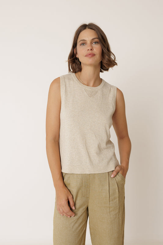 ORGANIC COTTON VEST 1