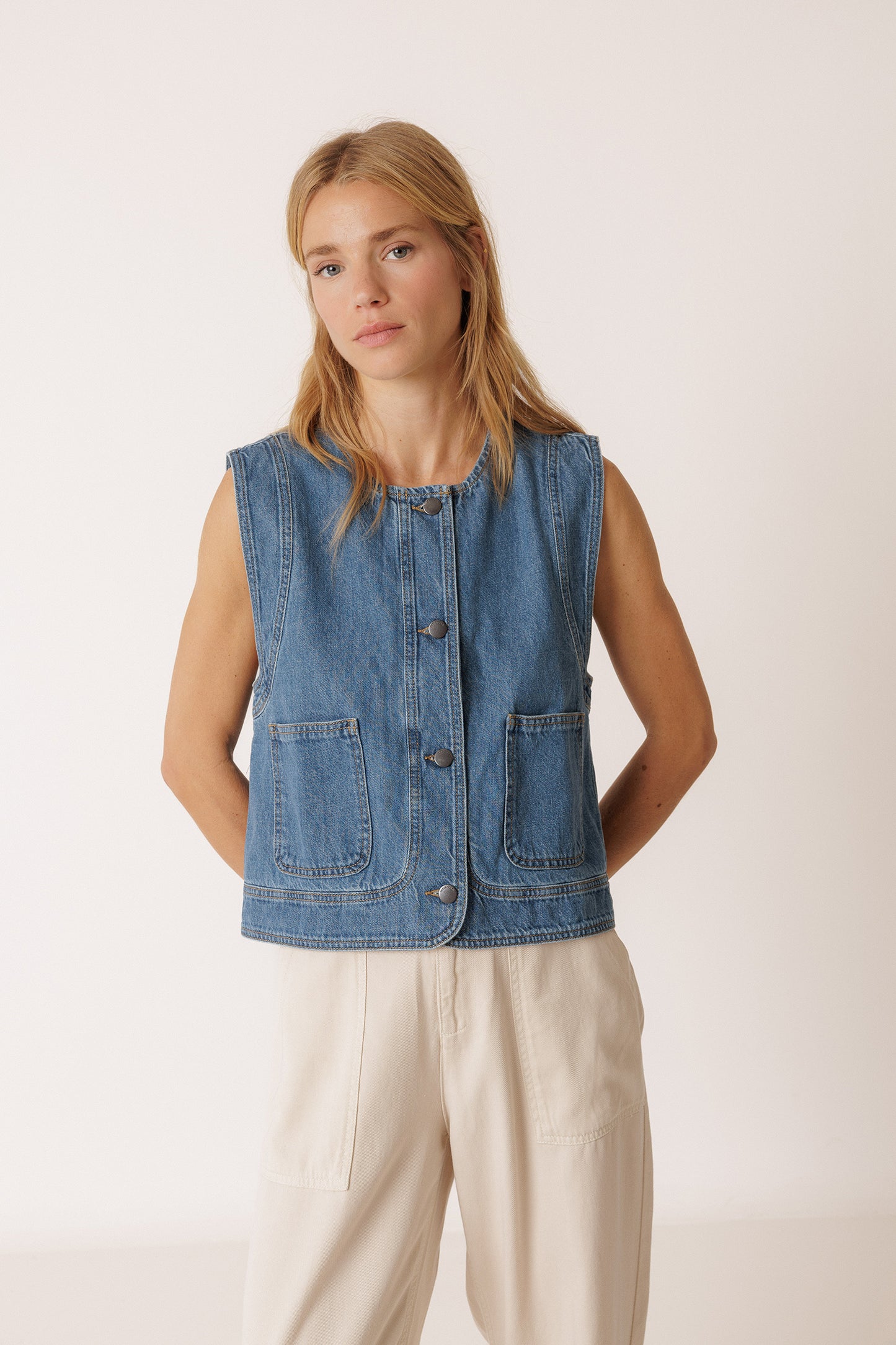 DENIM VEST