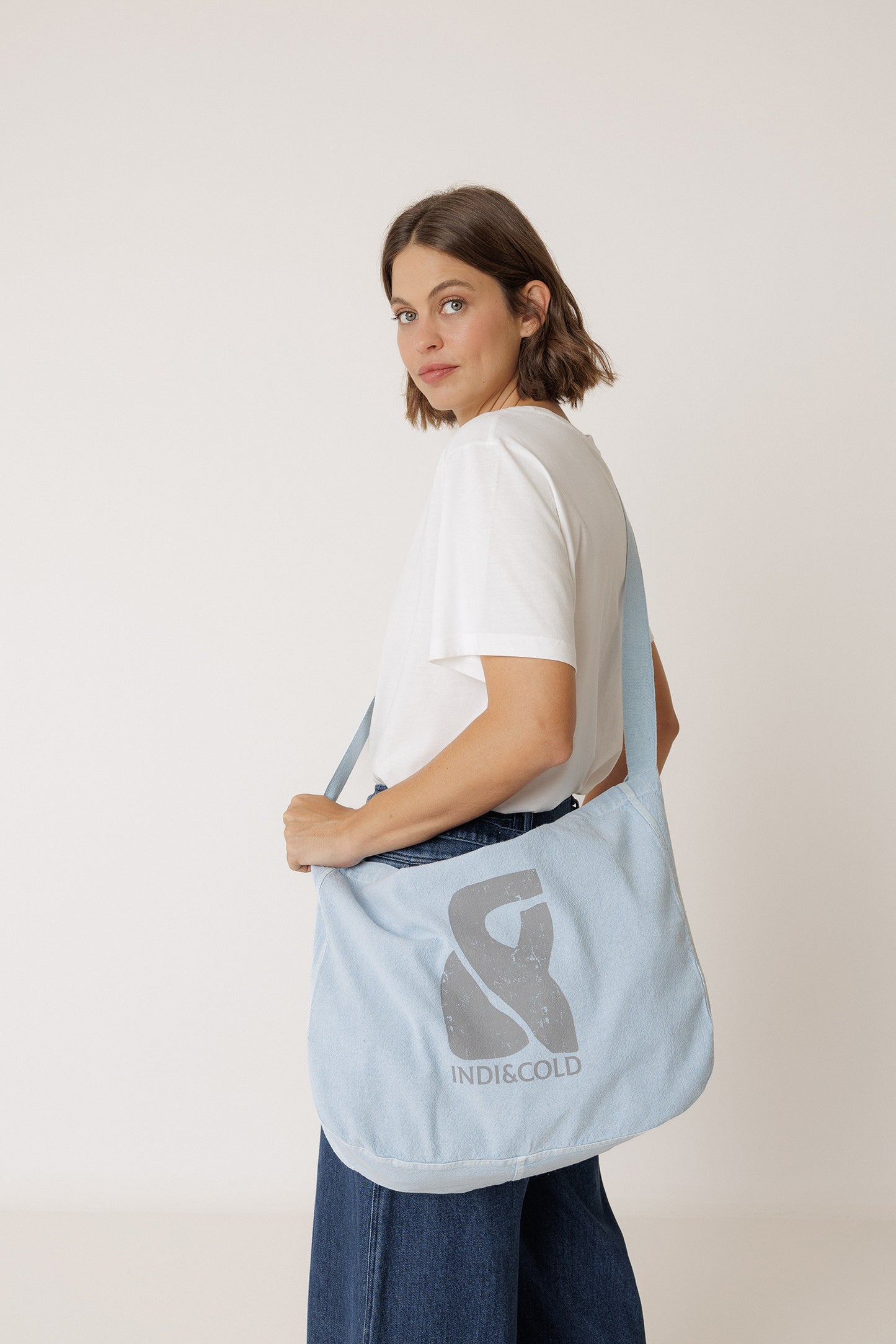 COTTON LOGO BAG