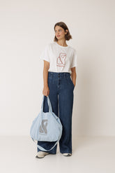 COTTON LOGO BAG